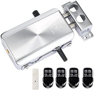 RCKEY WiFi Smart Home Door Lock Kit Tuya/SmartLife Remote Control Keyless Entry Electronic Lock Smart Wireless Anti-Theft Deadbolt Access Control System for Home Hotel Apartment