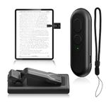 RF Remote Control Page Turner for Kindle Paperwhite Kobo eReaders, Remote Page Turner for Phone/iPad/Android Tablets Taking Reading Novels Camera Video Recording Taking Accessories