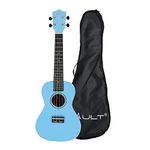 Vault UK-003 Concert Colourful Ukulele 23 inch With Gig Bag (Blue)