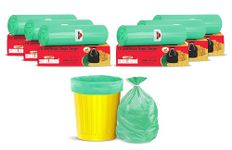 Shalimar Premium Garbage Bags (Lavender Fragrance) Size 24 X 32 Inches (Large) 90 Bags (6 Rolls) Dustbin Bag/Trash Bag - Green Color