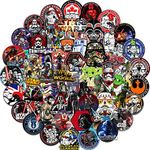 Trendy Star War Stickers|100Pcs|Cool Waterproof Vinyl Stickers for Laptop HydroFlask Skateboard Phone Computer Bicyle Car Tablet Waterbottle Luggage, Funny Decals Gift Pack for Teen Adult Girl Boy.