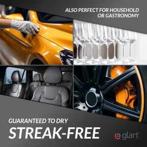 Glart XXL Car Drying Towel – Ultra Absorbent, Orange