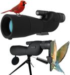 Spotting Scope with Tripod, Spotter Scope for Adults,Bird Watching Gifts for Men, Husband& Nature Lovers - Outdoor Nature Exploration & Stargazing, Birthday Gift for Father,Easter Gift for Teens