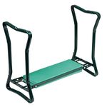 Portable Folding 2 in1 Garden Kneeler With Handles and Foam Padded Seat Bench