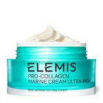 ELEMIS Pro-Collagen Marine Cream Ultra Rich, Intensely Hydrating Anti-Wrinkle Face Cream, Anti-Ageing Moisturiser for Dry Skin, Collagen Day Cream to Firm & Tone, Nourishing Face Moisturiser, 50 ml