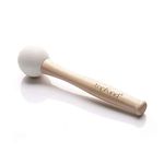 TOPFUND Medium Hardness Rubber Mallet for Crystal Singing Bowl