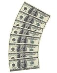 USA Party Napkins 100 Dollar (pack of 10)