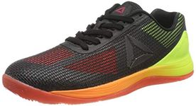 Reebok Women's Bd2830 Sneakers, Orange (Yao-Vitamin C/Solar Yellow/Black/Lead), 4 UK