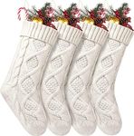 4 Pack Christmas Stockings 18 Inche