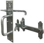 IRONTITE® Suffolk Latch Galvanised, Garden Gate Latch for Wooden Gates, Ideal Garden Gate & Door Latch for Keeping Gates Shut, Heavy Duty Garden Gate Latches (Galvanised)