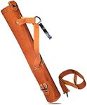 Archery quiver for Arrows, Genuine Suede Leather Traditional Handmade 20'' Archery Quiver hip, Hunting Accessories, Archery quiver for recurve Bows, Hunting Bow Quiver, Archery Accessories Tan