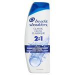 Head & Shoulders Classic Clean 2-in-1 Anti-Dandruff Shampoo + Conditioner, 370 mL