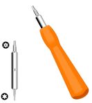 Sukudon Doorbell Screwdriver Replacement,Double-Ended Screwdriver T6 T15 Torx for Doorbell Replacement Bit Fit for All Doorbells Include Video Doorbell, Video Doorbell 2, Pro and Elite