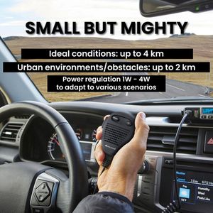 Midland M-MINI USB CB Radio – Compact Mobile Two-Way Radio
