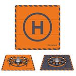 KENOBEE 50cm(20") Drone Landing Pad, Fast-Fold Double-Sided Waterproof Portable Helipad for DJI Mini 3 Pro, Mavic 3, Mavic Air 2/2S, Mavic Mini 2, Mavic 2 Pro/Zoom, DJI FPV, Drone Accessories,