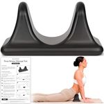 Psoas Release Massage Tool - Black - Back & Hip Flexor Muscle Stretcher - Deep Tissue Massage Tool for Myofascial Release - Trigger Point Massager for Pain Relief & Quick Recovery - by Cozlow