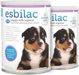 Pet-Ag Esbilac Puppy Milk Replacer Powder - 12 oz, Pack of 2 - Powdered Puppy Formula with Prebiotics, Probiotics & Vitamins for Puppies Newborn to Six Weeks Old - Easy to Digest