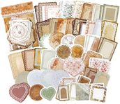 100 Pieces Vintage Scrapbooking Sti