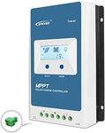EPEVER MPPT Charge Controller 30A 12V/24V Auto Work, Common Negative Grounding, Max PV 100V Input Solar Regulator for Lithium Gel Sealed Flooded AGM Battery (Tracer3210AN)