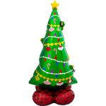 Amscan Anagram 8311711 - Christmas Tree Airloonz Air-Filled P70 Foil Balloon - 59"