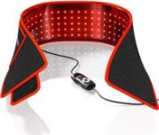 Bestqool Red Light Therapy Belt, Near Infrared Light Therapy & Red Light Therapy for Body, Pads Wearable Wrap for Knee Waist Elbow, Muscle Recovery, Infrared Therapy for Pain Relief