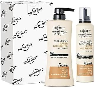 Biopoint Professional Hair Program - Kit SUPER NUTRIENTE, contiene Shampoo 400ml + Mousse Maschera Istantanea Senza Risciacquo 250ml, dona Vitalità e Bellezza ai capelli secchi e spenti