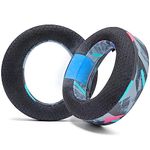 WC Freeze Pulse 3D - Cooling Gel Earpads Compatible with Sony PS5 Pulse 3D, Made by Wicked Cushions | Thicker Cushion & Wider Opening | 90's Black