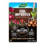 50L Soil Improver Gardening Soils for Outdoor and Indoor Planting, Small to Large Plants Promotes Rooting For Fast Establishment, Blended To Support Plant Health