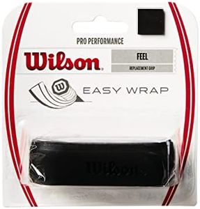 Wilson Tennis Racket Pro Performance Replacement Grip, Black