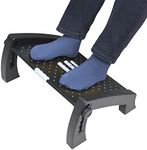 Lucario Foot Rest Under Desk at Work,Adjustable Height Office Foot Stool Footrest, Ergonomic Footrest for Office Chair with Massage Surface,Foot Stool for Home Travel Pressure Pain Relief(ADJUSTABLE)