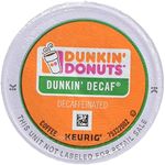 Dunkin' Donuts Decaf, Decaf, Medium Roast Coffee, 24 count