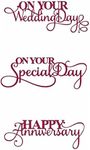 On Your Special Day Wedding Day Wor