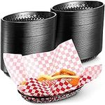 150 Packs Fast Food Baskets Plastic