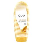 Olay Moisture Ribbons Plus Shea + Lavender Oil Body Wash, 18 Ounce (Pack of 4)