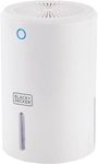 BLACK+DECKER BXEH60001GB 900ml Portable Mini Dehumidifier, White