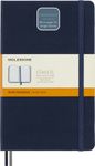 Moleskine - Classic Notebook Expanded, Ruled Notebook, Hard Cover and Elastic Closure, Size Large 13 x 21 cm, Colour Sapphire Blue, 400 Pages
