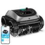 (2025 Upgrade) WYBOT C1 Pool Robot Vacuum for Inground Pools, 4-in-1 Cordless Robotic Pool Cleaner Lasts 150min, Triple-Motor up to 1,614 Sq.ft, Smart APP Support, Auto Wall & Waterline Cleaning