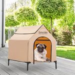 Small Outdoor Dog House with Air Ve