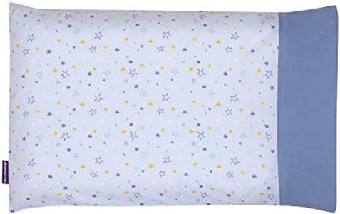 ClevaMama ClevaFoam Toddler Pillow Case - Blue