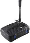 All in One Triple Action 3000 Pond Pump/Filter/UV Steriliser & Fountain Ponds <3000L