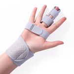 Trigger Finger Splint, Finger Brace Joint Stabilizer, Hand Brace with Finger Support, Middle Finger Splint Pointer Finger, Pinky Finger Splint, Broken Finger Splint