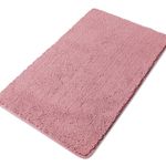 Yeaban Bathroom Runner Rug 30 x 50 Inch – Thick Chenille Long Bath Mat | Absorbent and Washable Extra Large Bath Rug Non-Slip, Soft Runner Rug for Bathroom, Shower, Sink - (Rose Dawn)