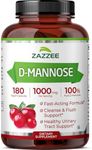 Zazzee D-Mannose, 1000 mg per Servi