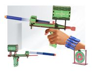 PlayNOBI Foam Blaster Gun Toy - DIY STEM Launcher, Foam Dart Shooting Toy Gun with Sniper Scope | Activity Kit Included | Educational Gift for Boys & Girls, Birthday Present for Kids 6,7,8,9,10,11,12