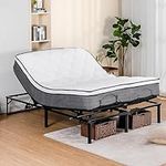 COMHOMA Adjustable Bed Frame Queen 