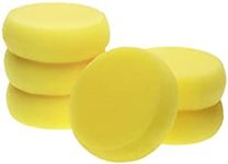 Kangaroo® Super Soft Applicator Foam Sponge for Car and Bike Round Shaped Sponge Multipurpose Cleaning for Kitchen, Bathroom, Walls, Windows and Other Surfaces (Pack of 6)