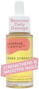 Barefoot Scientist Inner Strength Nail and Cuticle Renewal Drops, Award-Winning Cuticle Oil for Fingernails and Toenails Clear, 20 mL