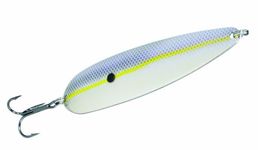 Strike King Lures SSPN4-598 Sexy Spoon Hard Bait Lure, 4" Body Length, 3/4 oz, Chartreuse Shad, per 1