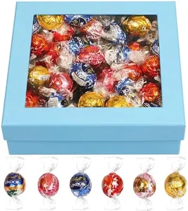 Easter Chocolate Truffles Gift Box, 50 Gourmet Individually Wrapped Truffles, Luxury Box Of Chocolates For Easter Gift Baskets, Spring Celebrations, And Candy Gifts
