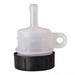 GOOFIT Plastic Universal Rear Brake Fluid Reservoir Oil Cup